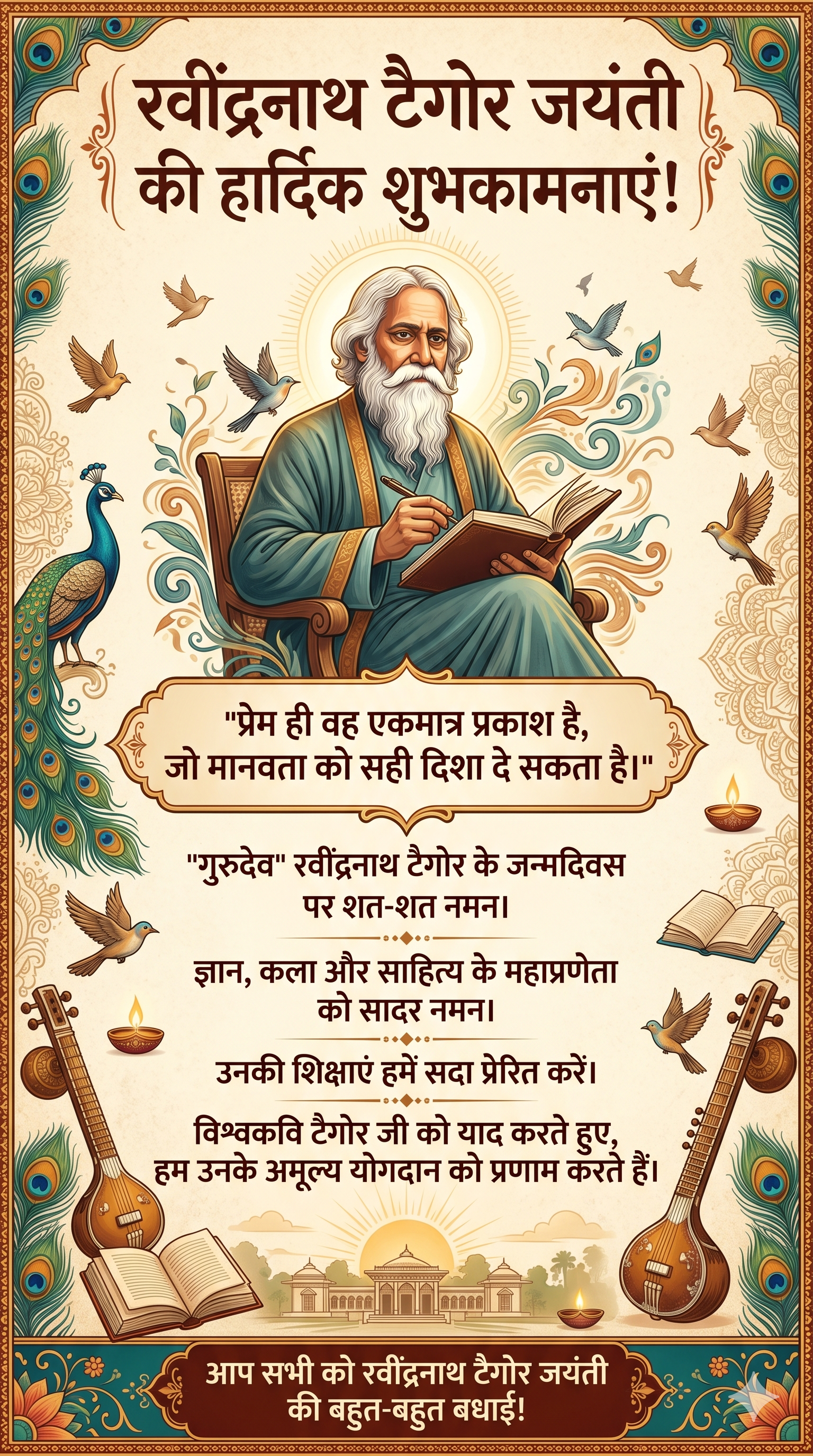 Rabindranath Tagore Jayanti