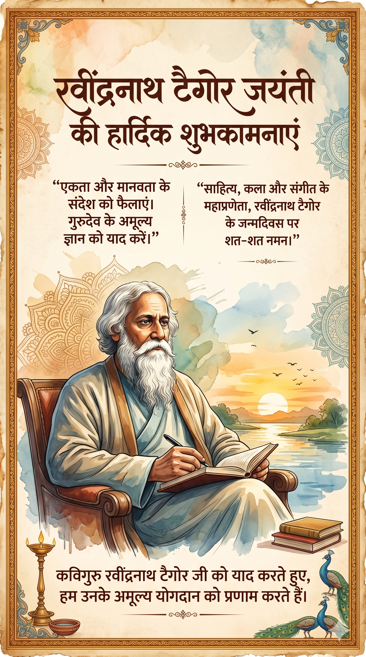 Rabindranath Tagore Jayanti