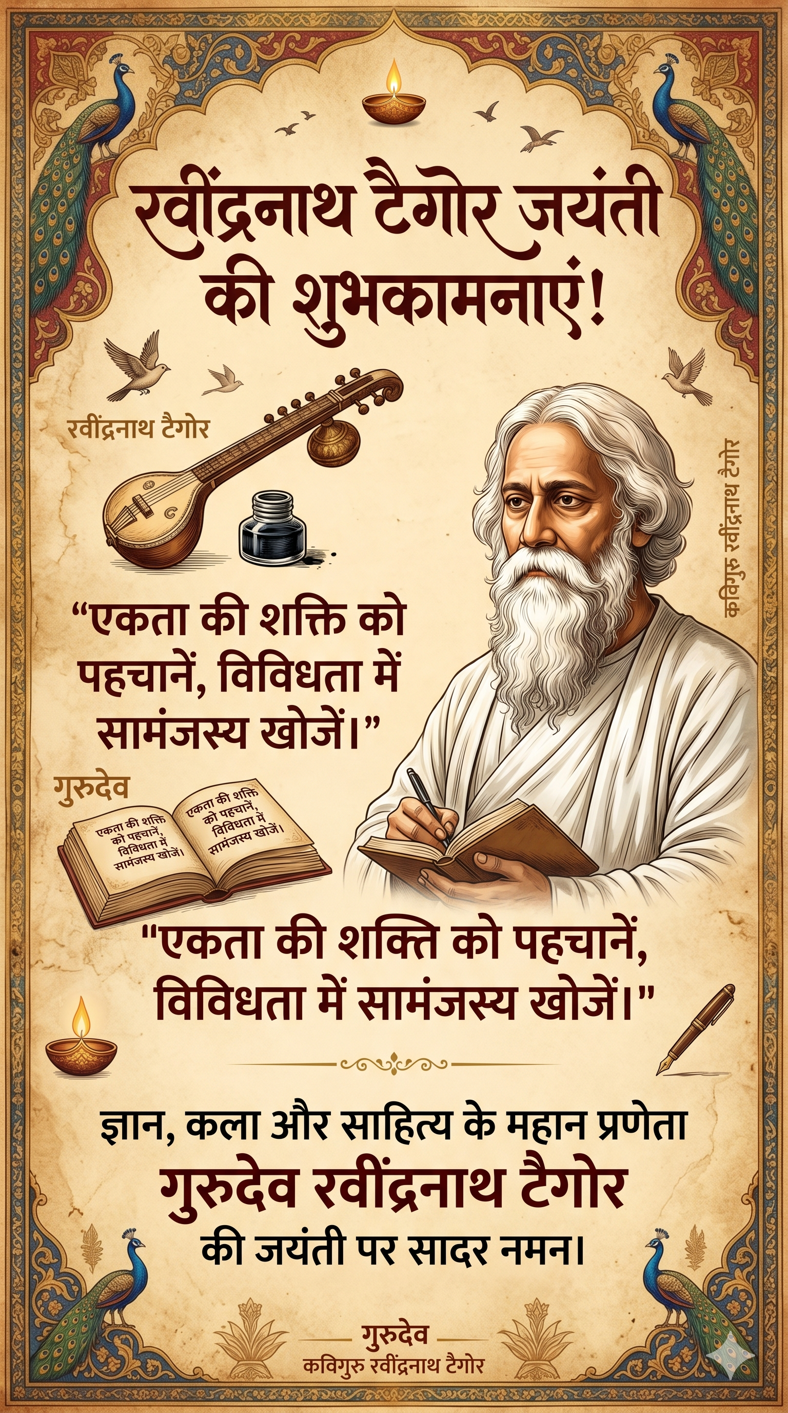 Rabindranath Tagore Jayanti