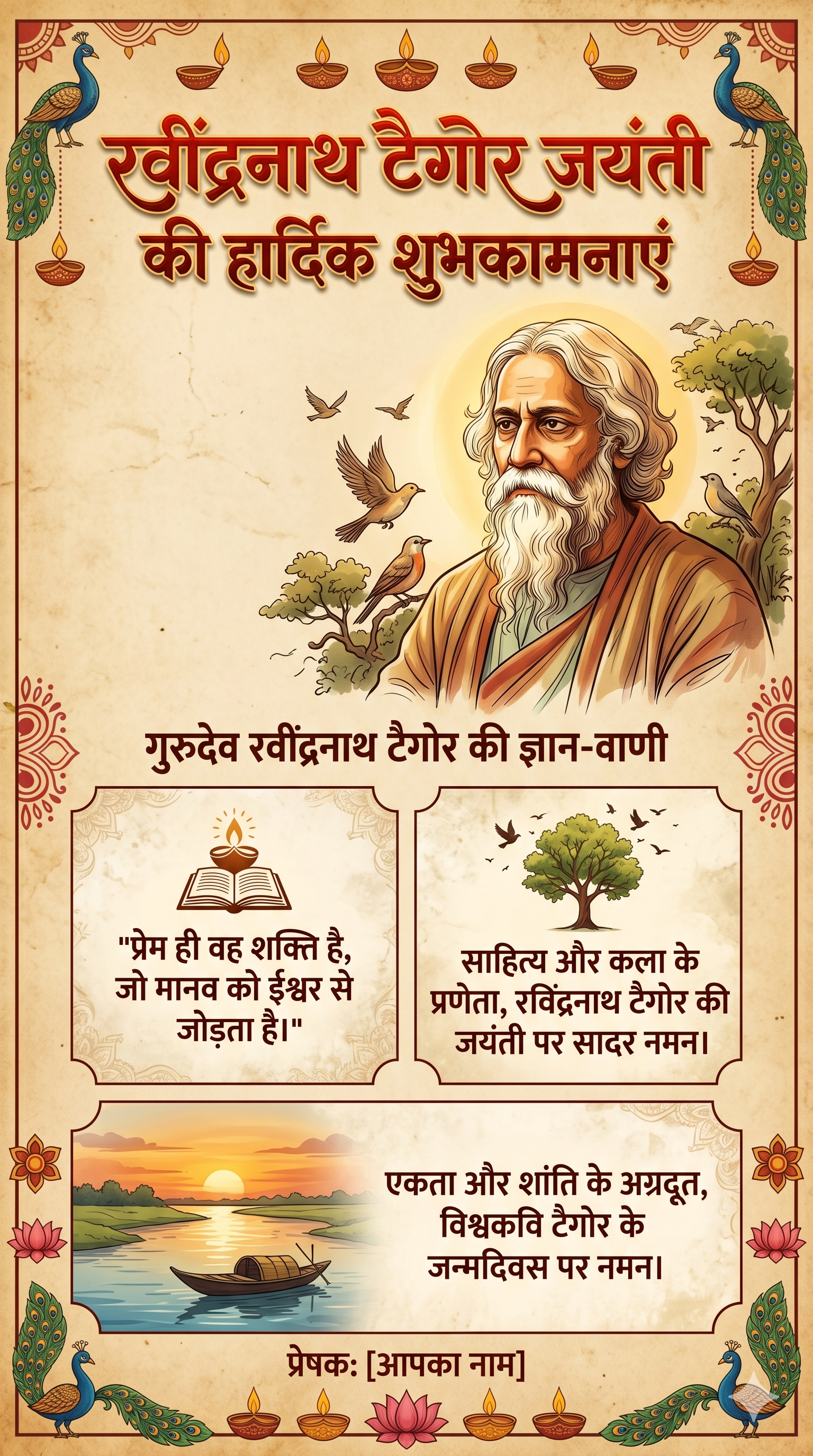 Rabindranath Tagore Jayanti