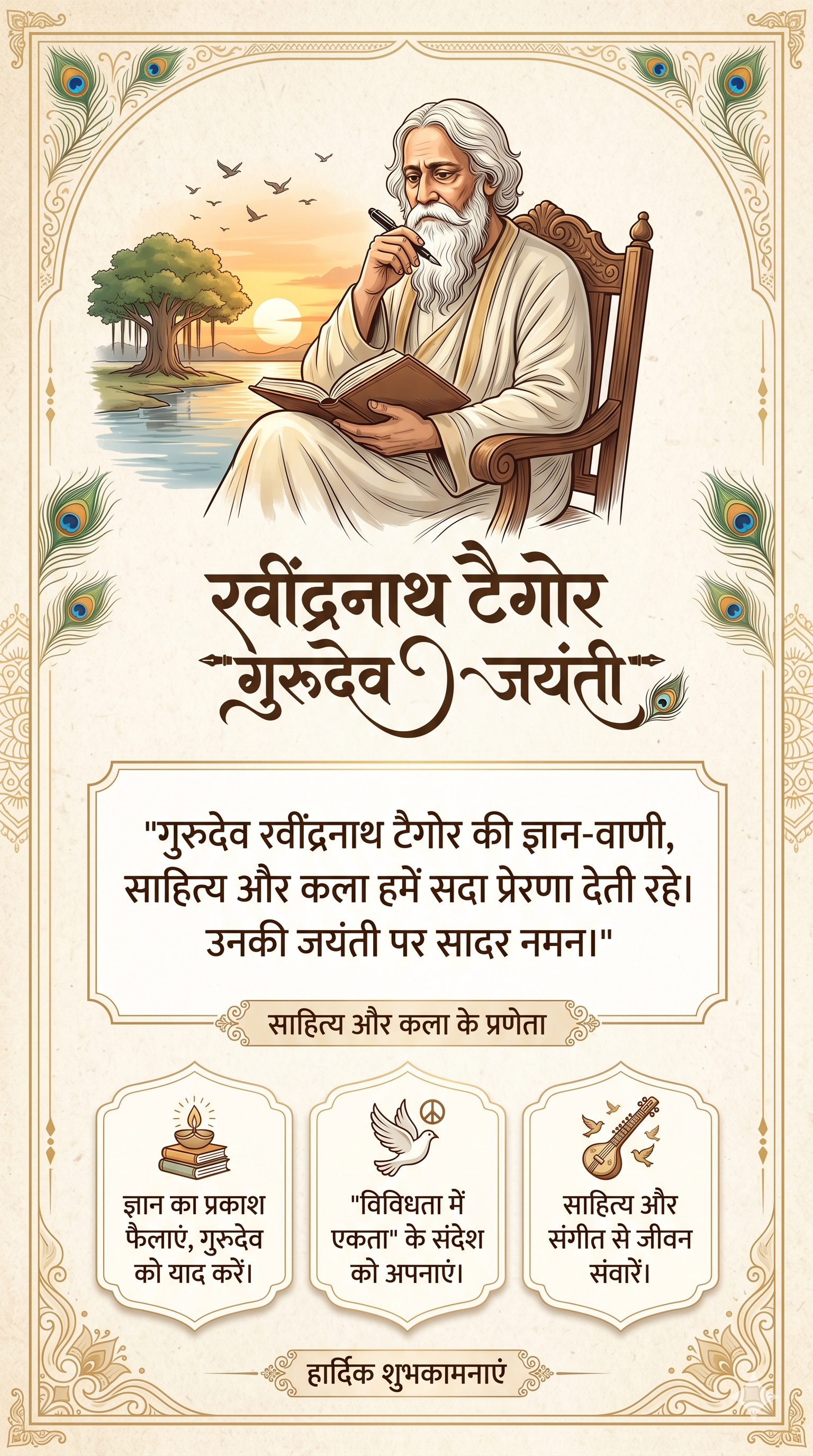 Rabindranath Tagore Jayanti