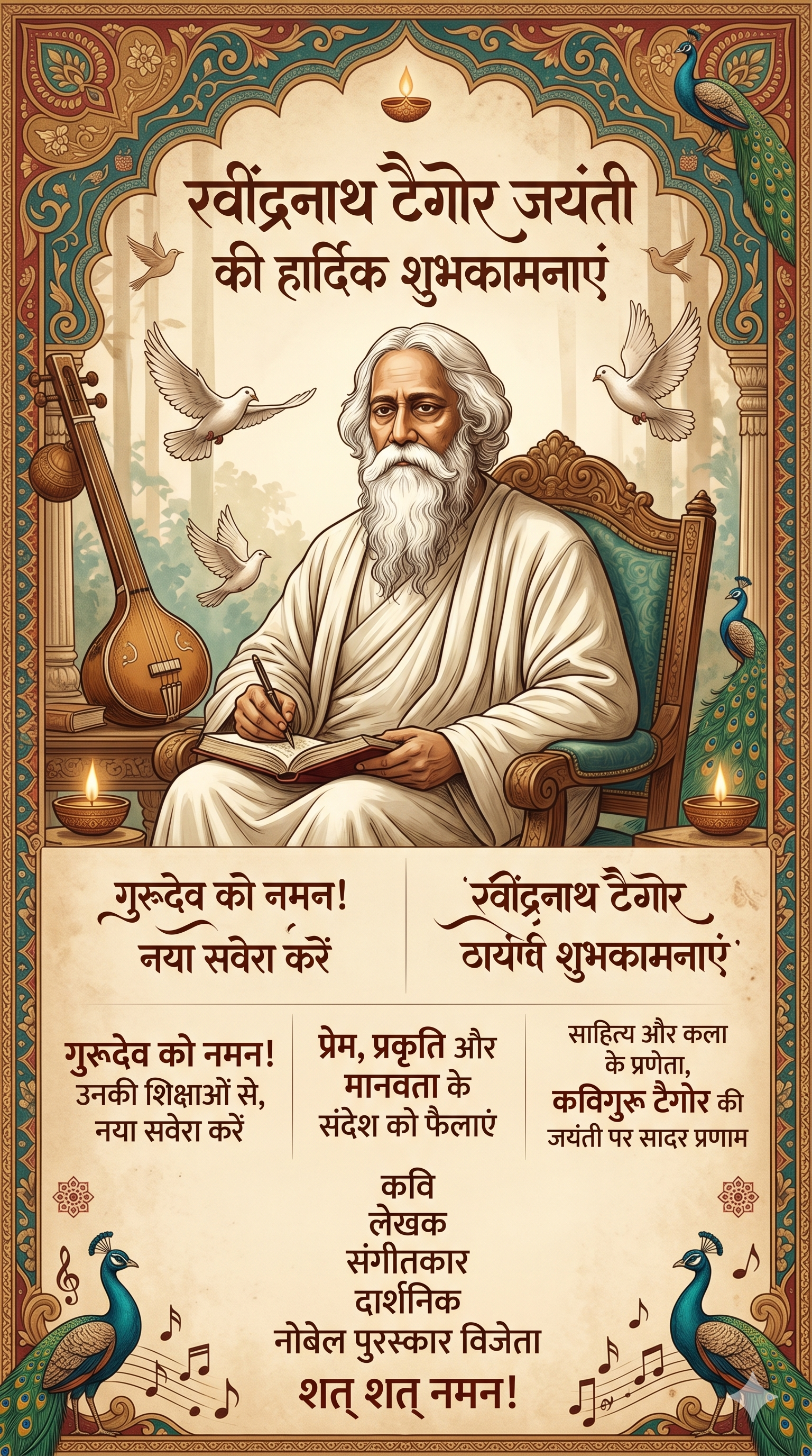 Rabindranath Tagore Jayanti