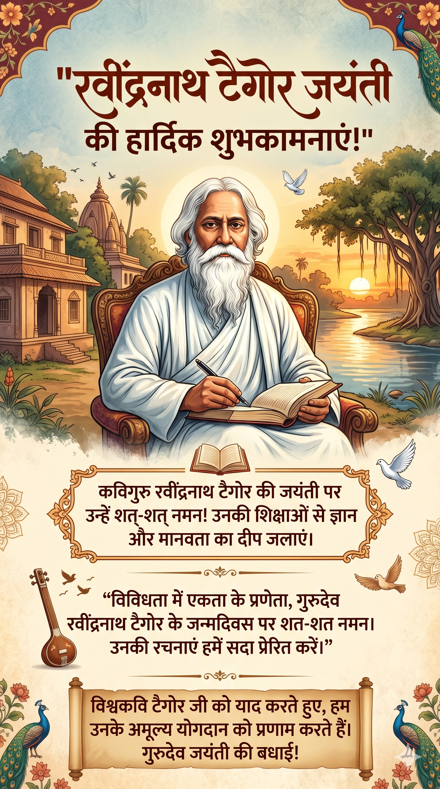 Rabindranath Tagore Jayanti